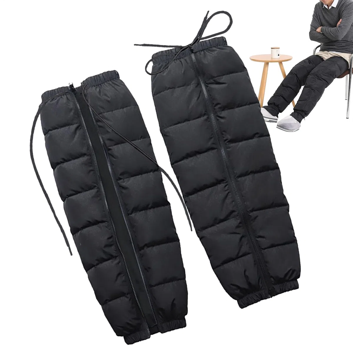 Manga para pierna, impermeable, resistente al viento, protectores de piernas de motocicleta, para motocicleta, esquí, snowboard, ciclismo, deportes al aire libre, bicicleta de invierno