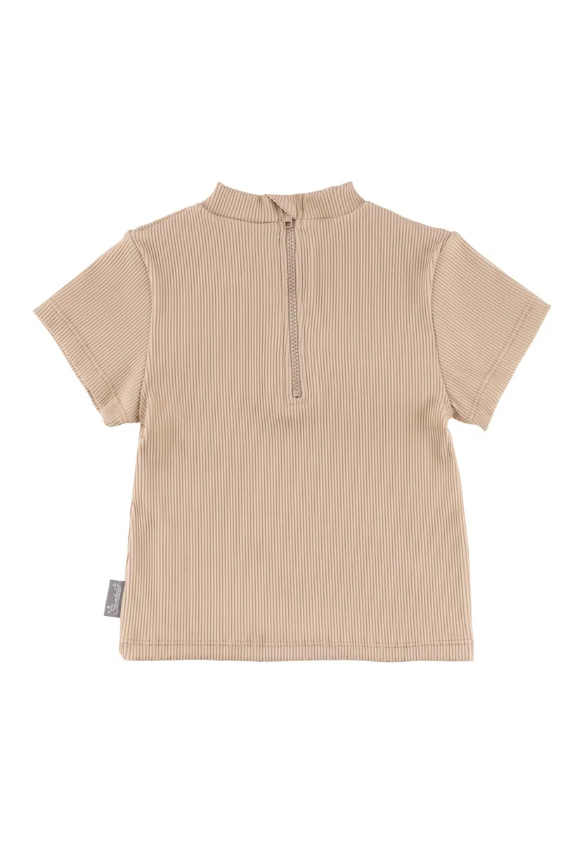 Sterntaler Badeshirt Kurzarm Rippe Juego de Camisa para Nadar Unisex bebé