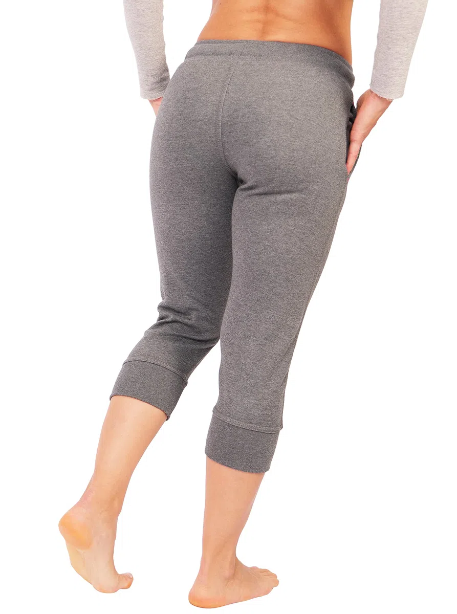 Northster Pantalón deportivo Capri 3/4 para mujer