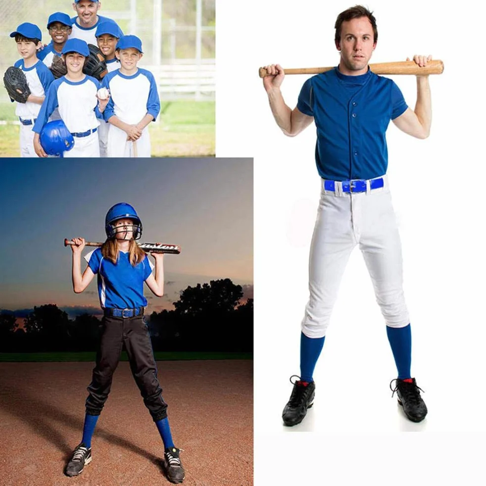 Cinturón de béisbol para softball cinturón ajustable para jóvenes y adultos