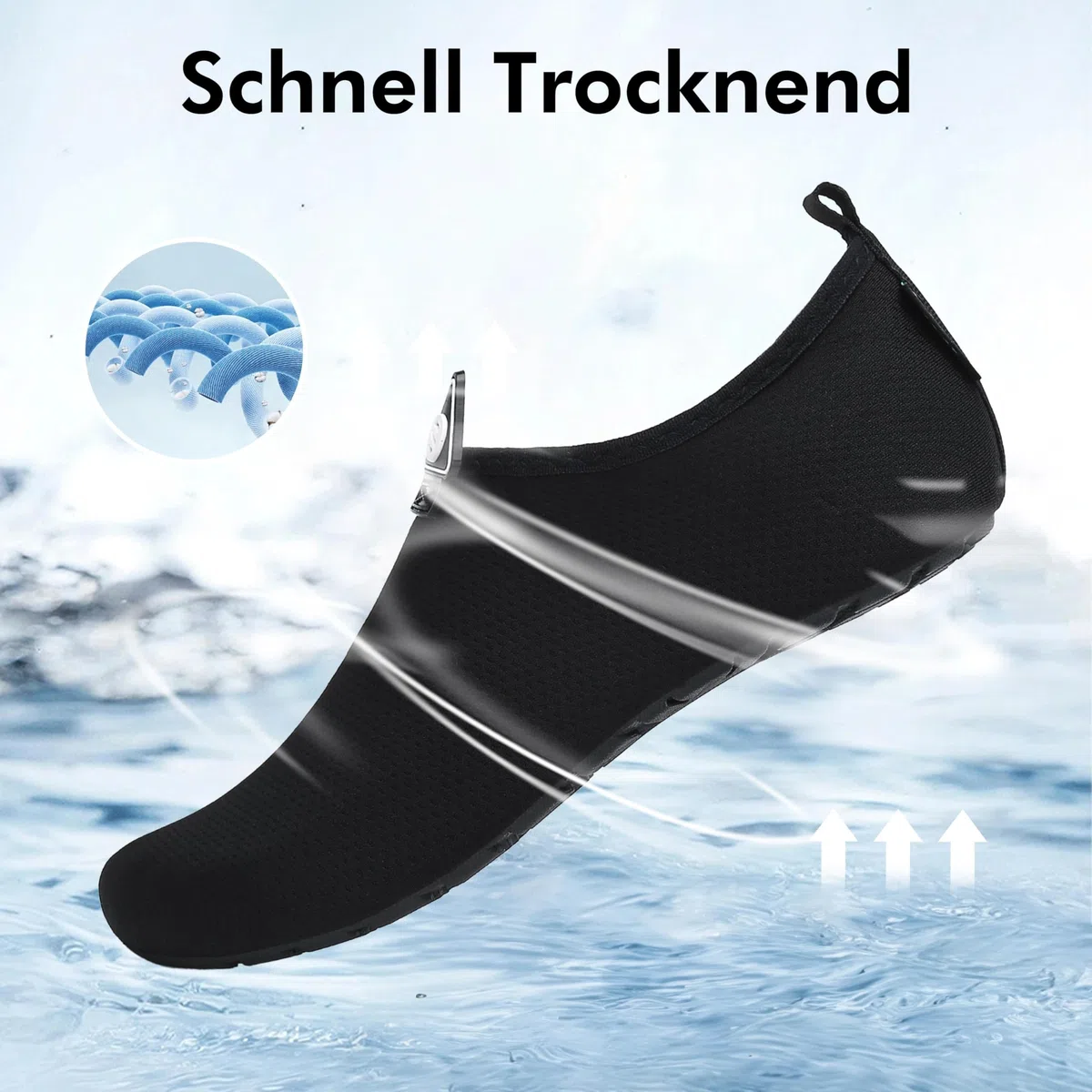 SAGUARO Hombre Mujer Zapatos de Agua Playa Escarpines Zapatillas de Deportes Acuáticos Buceo Surf Snorkel Yoga Piscina Talla 36-47 EU