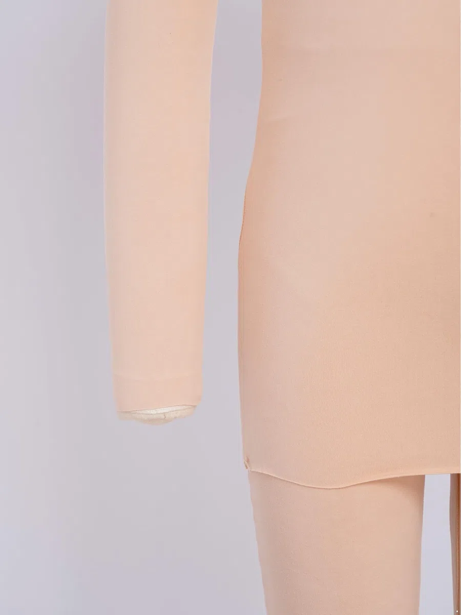 Linjinx Conjunto de ropa interior térmica para niña, camiseta interior térmica + leggins, medias, ballet, danza, entrenamiento