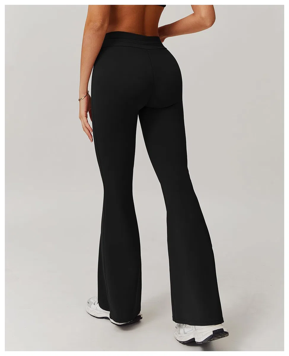 Pantalones de golf para mujer, de cintura alta, elásticos, para viajes, atletismo