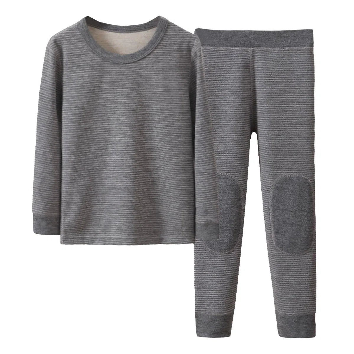 Generisch Juego de 2 conjuntos de ropa interior térmica para adolescentes y niños, camiseta de compresión, leggings y pantalones, capa base para clima frío