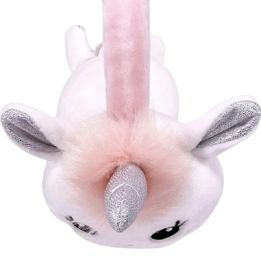 Orejeras Orejeras para Niñas con Diseño de Felpa y Lentejuelas Abatibles