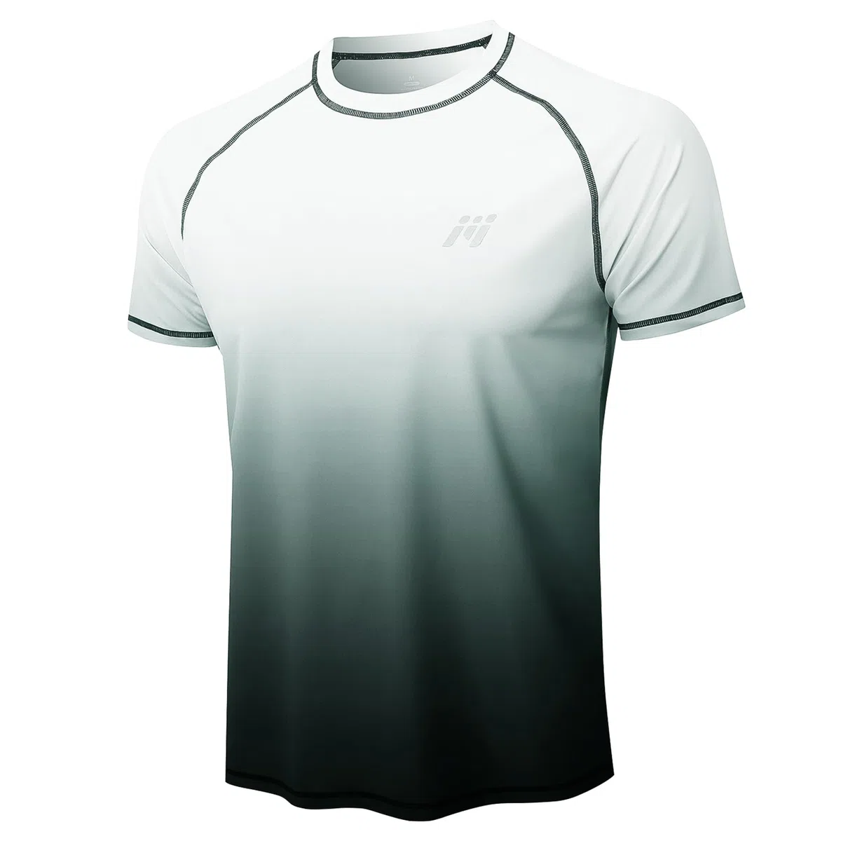 MEETWEE Camiseta Hombre Degradado Anti-UV UPF 50+ Protección Solar Transpirable Secado rápido Ligera elástico 4 direcciones para Senderismo Pesca Playa Verano