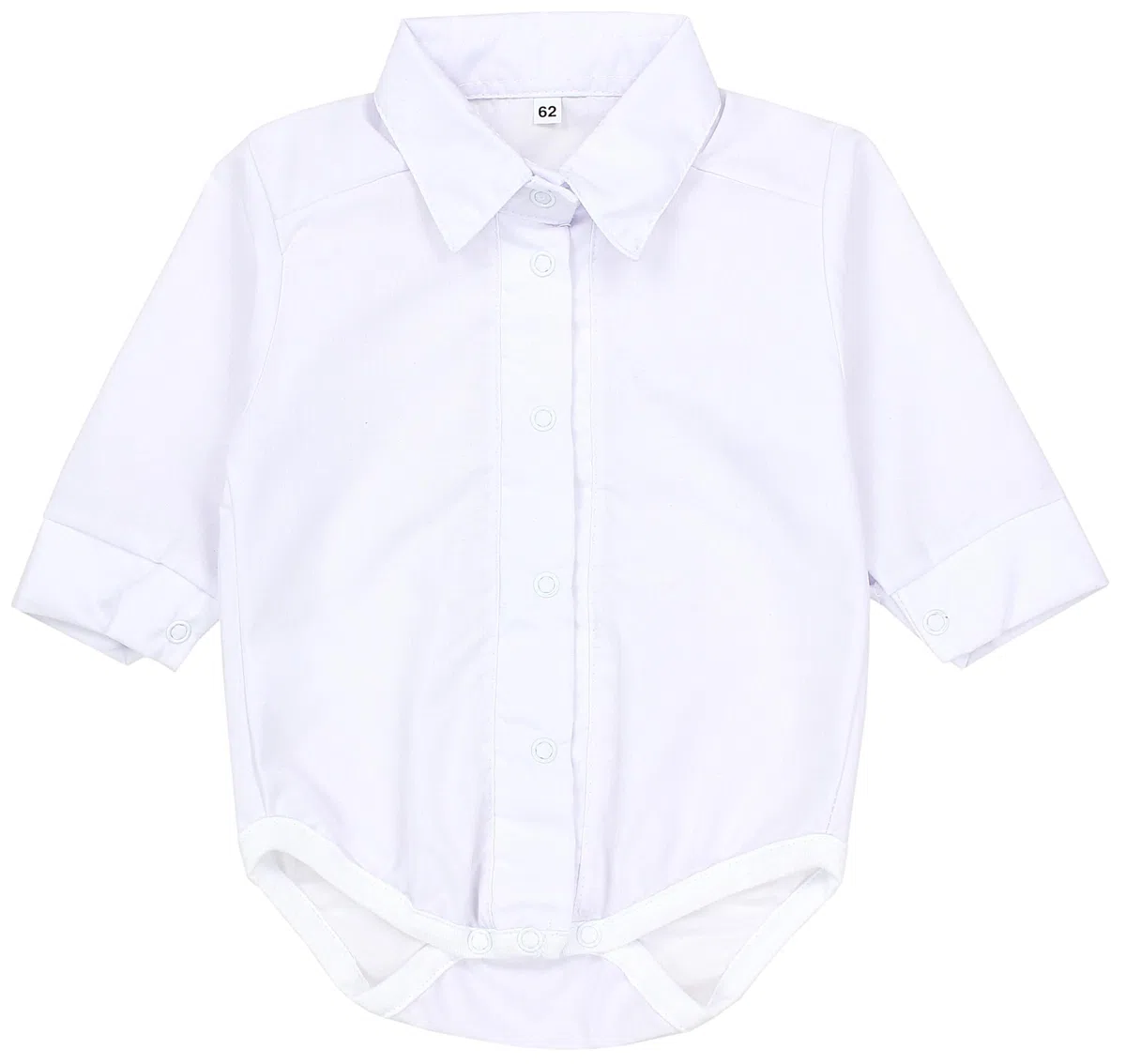 TupTam Body Bebé Niño con Cuello – Body Bebé Manga Larga Estilo Camisa – Ropa Bebe Niño 0-3 Meses para Ceremonia