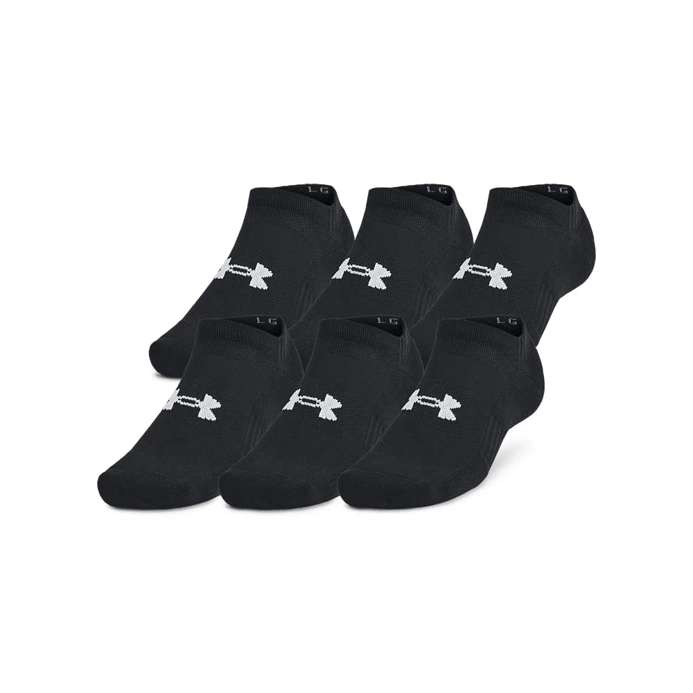 Under Armour Training Cotton No Show Socks 3 Pack Calcetín Unisex adulto (Pack de 6)