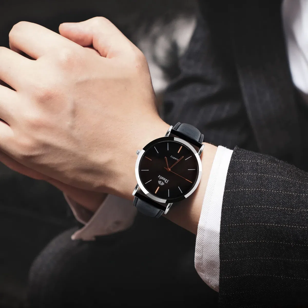 Tstrap Correa Reloj Cuero - Correa Piel - Correa de instalación rápida - Correa de Repuesto Inteligente para Hombres y Mujeres - 14 mm 16 mm 18 mm 19 mm 20 mm 21 mm 22 mm 23 mm 24 mm