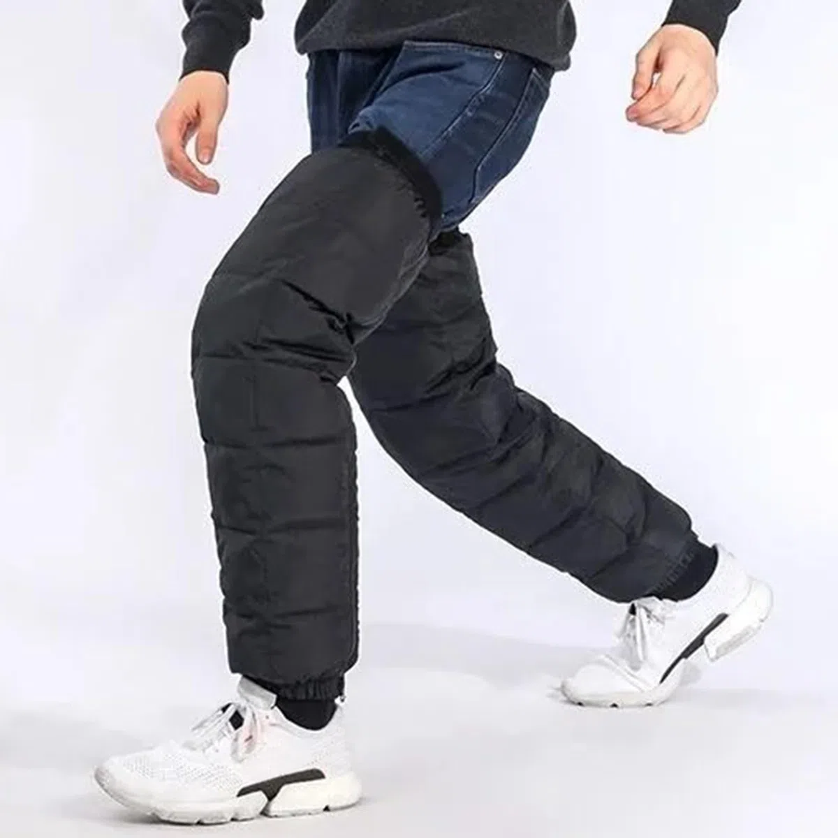 Manga para pierna, impermeable, resistente al viento, protectores de piernas de motocicleta, para motocicleta, esquí, snowboard, ciclismo, deportes al aire libre, bicicleta de invierno