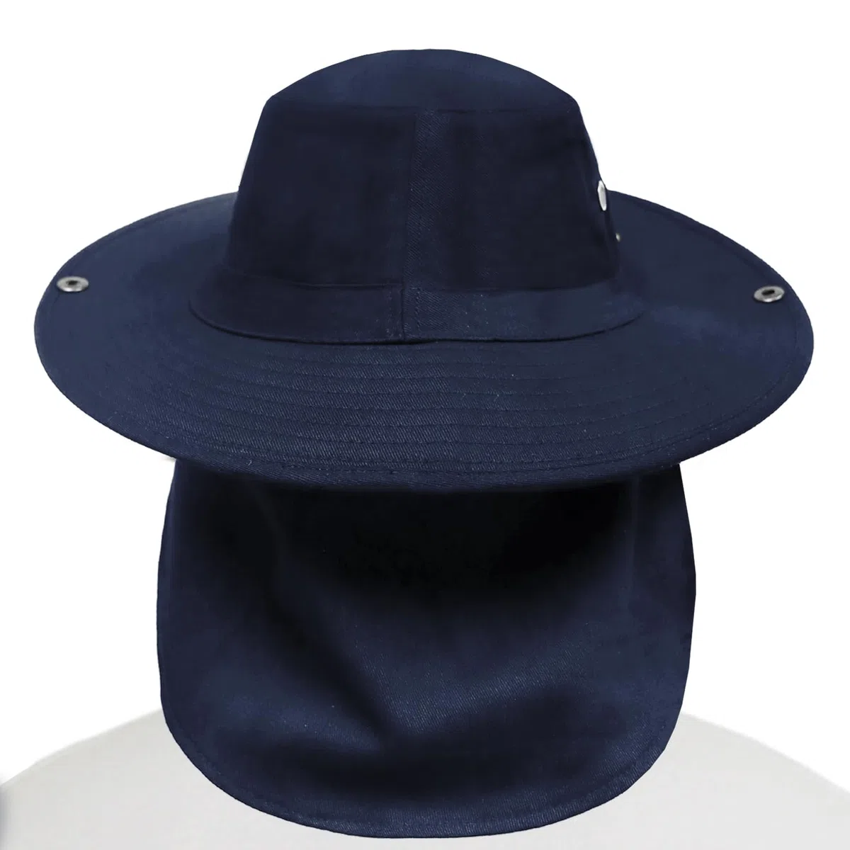 Sombrero de Hombre Sol Pescador Gorras Safari de Pescador Transpirable Protección UPF Cuello para y Plegable Malla Jardinería Trekking Gorro con Orejeras