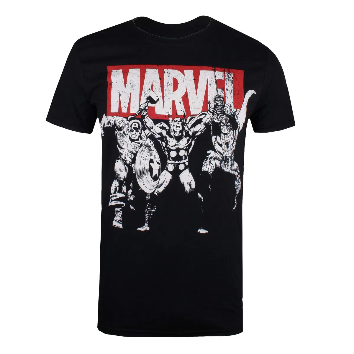 Marvel Men's Trio Heroes T-Shirt