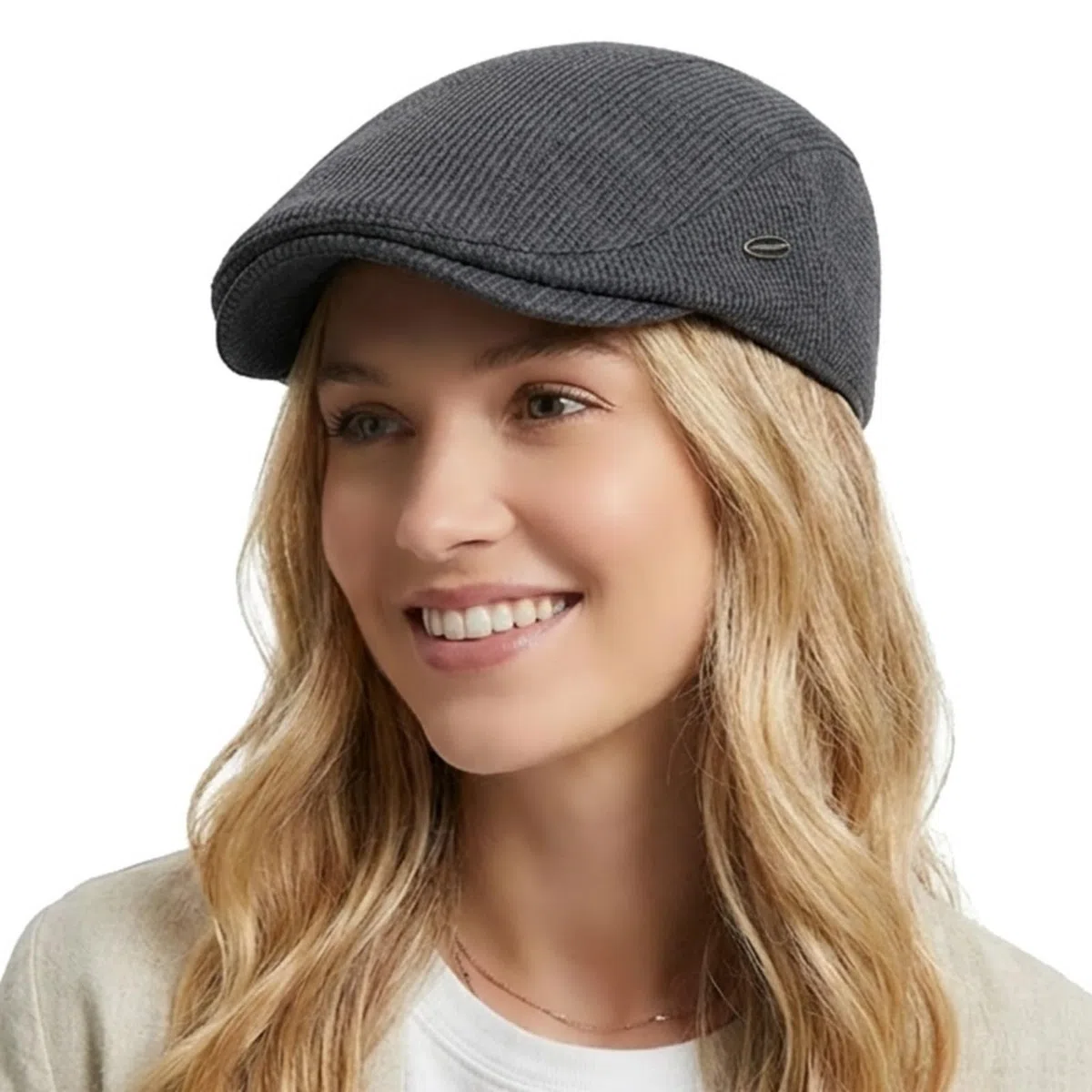 Gorra deslizante para hombre, ajustable, para otoño e invierno, gorra plana para hombre, gorra de conducción, gorra de cabbie cazador, boina de Newsboy