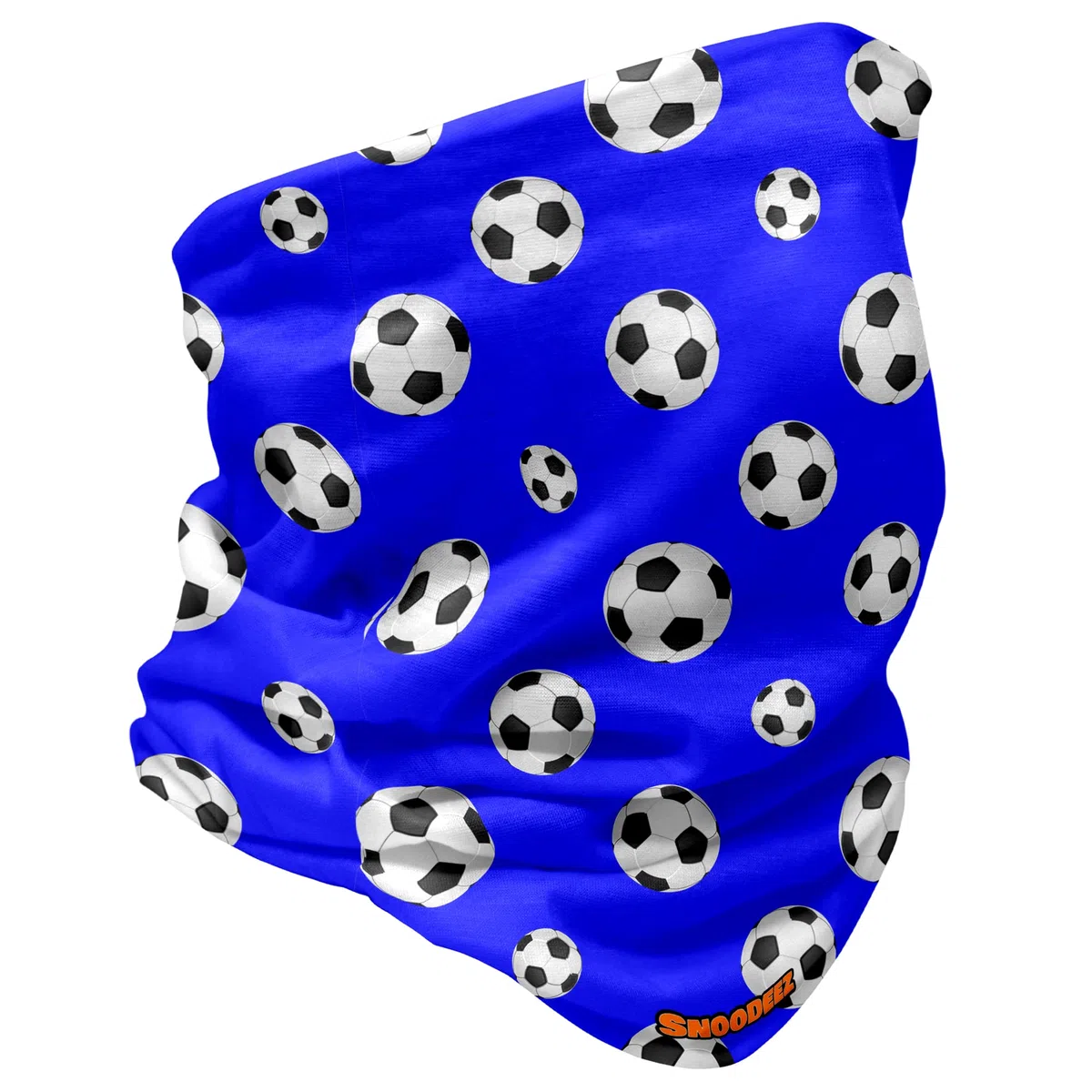 Diadema multifuncional de fútbol para niños, azul real, Taille unique