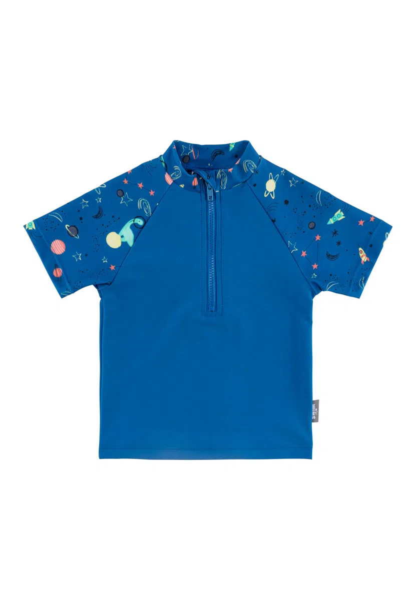 Sterntaler Badeshirt Kurzarm Weltraum Juego de Camisa para Nadar Bebé-Niños