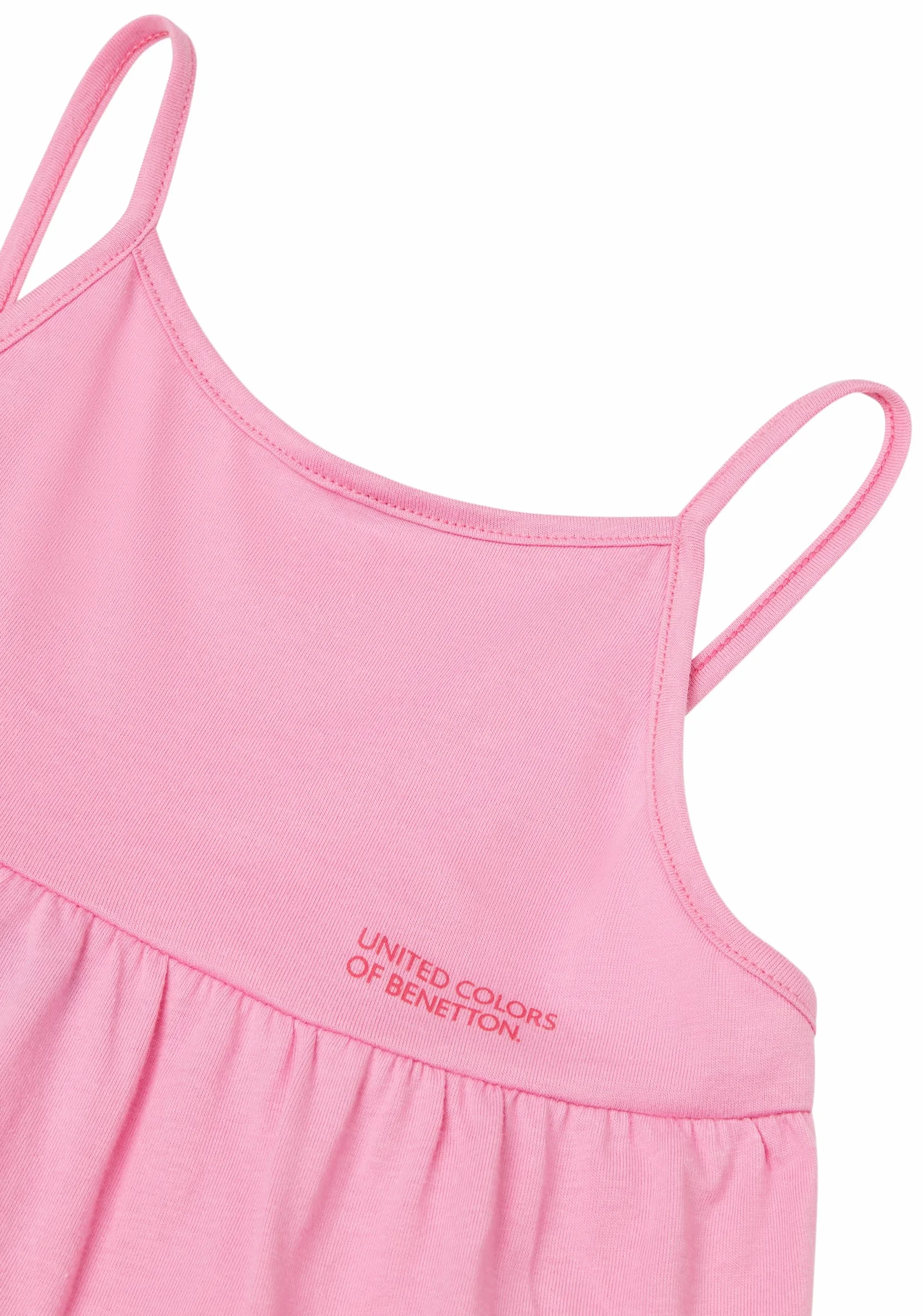 United Colors of Benetton Vestito 30960v00f Salida de baño, Rosa, 160 cm Niñas y niñas