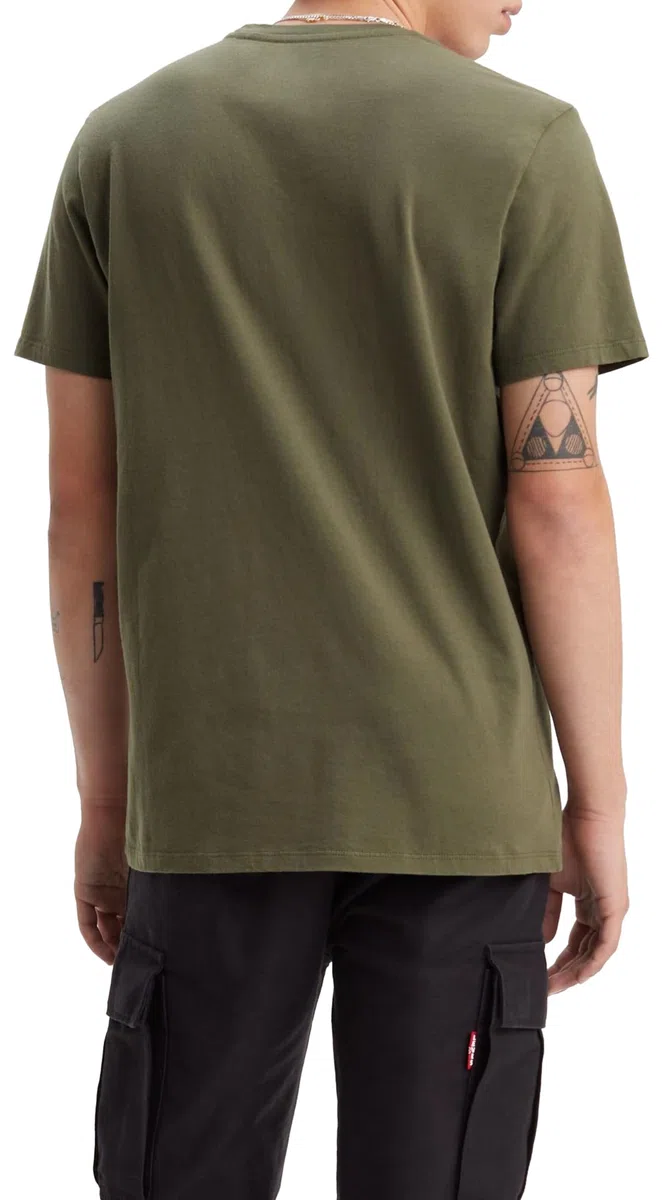 Levi's Graphic Crewneck Tee Camiseta Hombre Large Batwing Logo