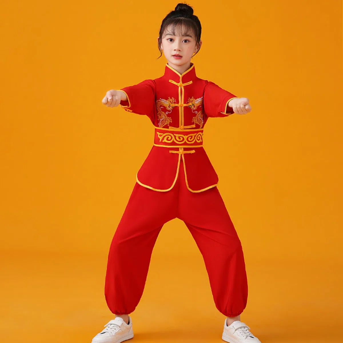 1 ropa para niños y niñas, traje chino de entrenamiento, uniformes de artes tradicionales, traje de ala chun, traje de calabaza para adultos