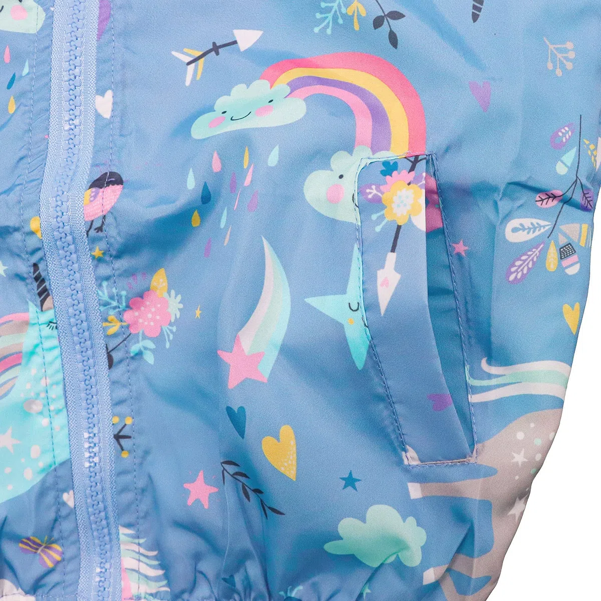 Chaquetas Niñas Cazadora Capucha Abrigos Impermeables Casual Ligero Fino Manga Larga A Prueba de Viento Cortavientos con Cremallera Primavera Otoño Sudadera Chica 1-7 Años