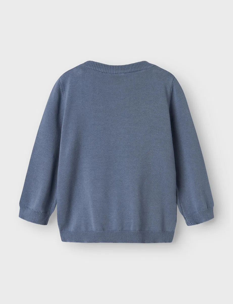 NAME IT Nbmrosol LS Knit Jersey de Punto para Bebés