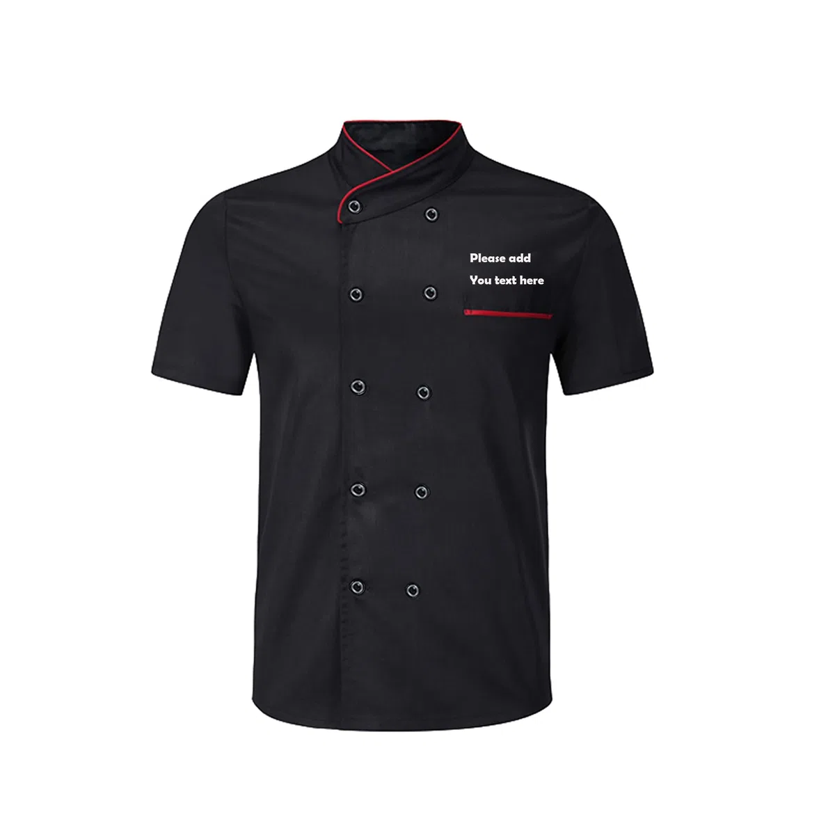 Abrigo de Chef con nombre bordado personalizado, uniforme de trabajo de cocina, restaurante, Hotel, personalizado