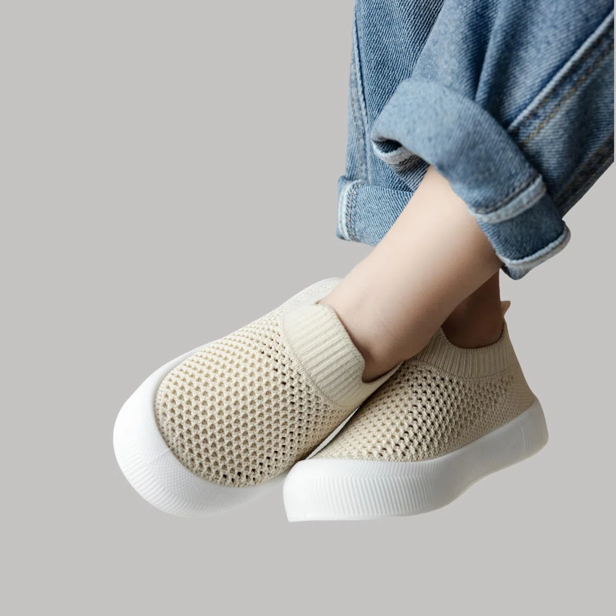 0-3 Años Zapatos Bebe Primeros Pasos Zapatillas Bebe Niño Niña Suave Transpirable y Cómodo