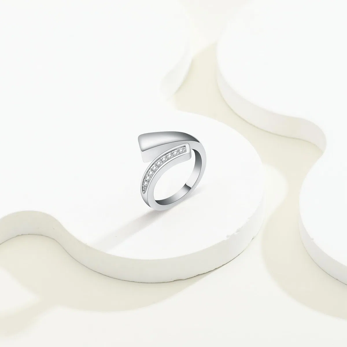 Anillo de urna para cenizas para mujeres y hombres, anillo de ceniza de circonita cúbica, joyería conmemorativa de cremación, recuerdo de duelo, regalo para la pérdida de un ser querido