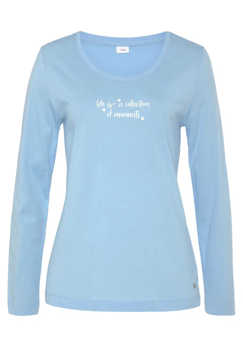s.Oliver Ak-142-1-45 Camiseta de Pijama Mujer (Pack de 1)