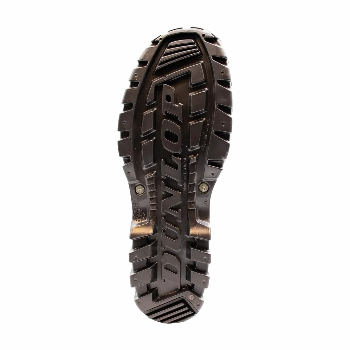 DUNLOP Botas de caucho Dee Calf – Botas de agua de caña media para mujer y hombre – Impermeables, ligeras y cómodas – Verdes – Tallas 41
