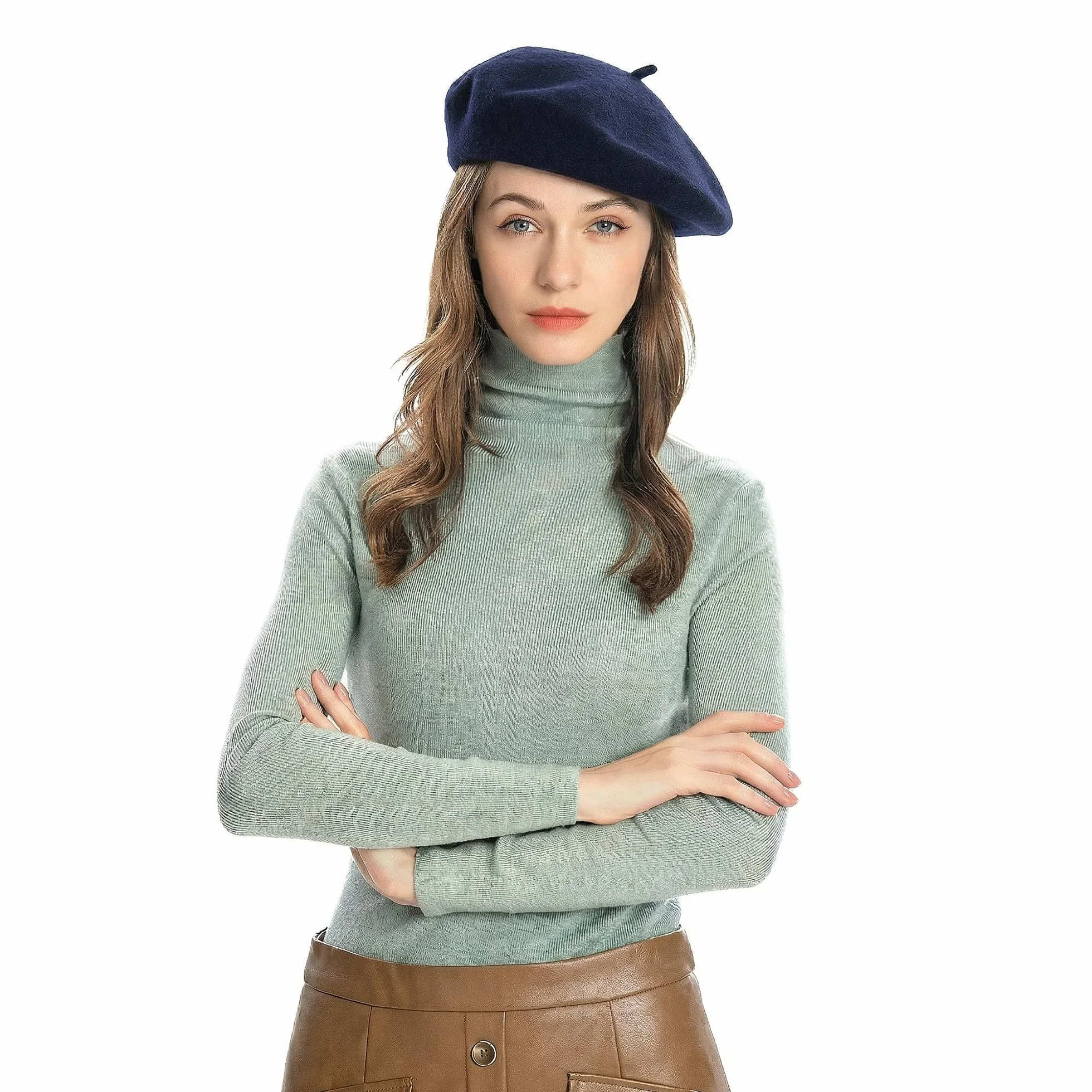 ZLYC Gorro para Mujer