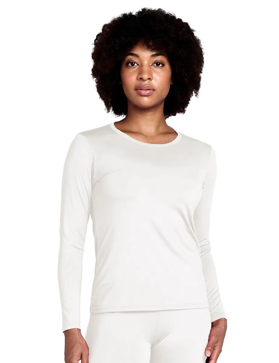 LAPASA Camiseta Termica Manga Larga Mujer (Pack de 1 & 2) Extra Cálido Camisa Interior Thermal Top Baselayer Frío Extremo Elastico Montaña Esqui Deporte Invierno L15/L39/L42