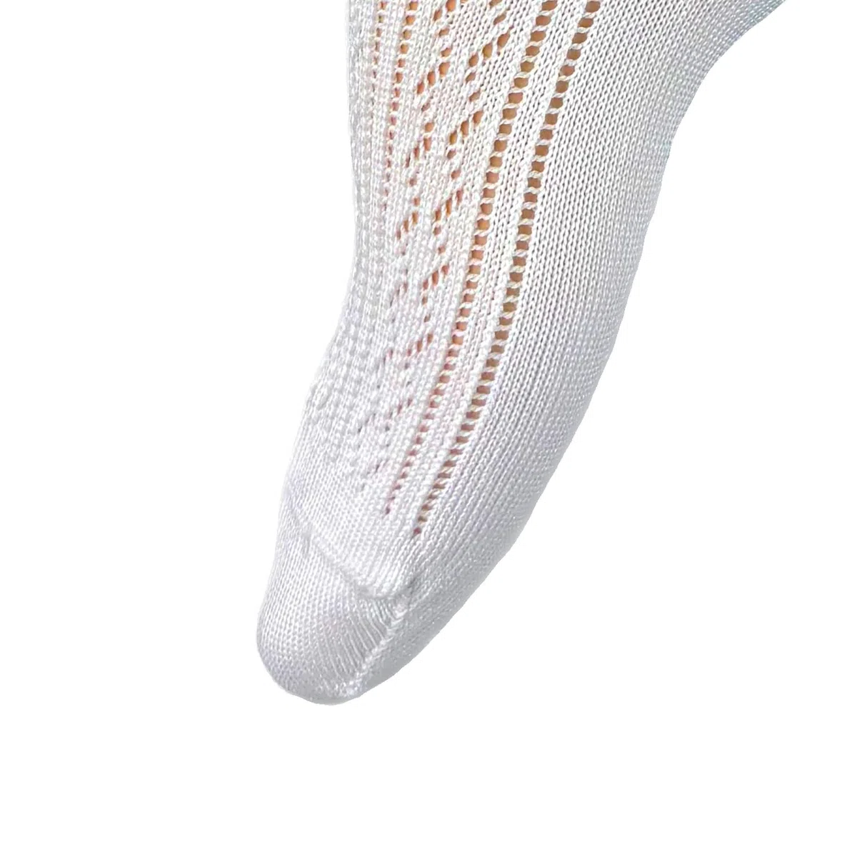 Elegantes medias largas para mujer, hasta la rodilla, para traje regional, color blanco, punta cosida a mano, para boda, Oktoberfest, festival tradicional tradicional tradicional