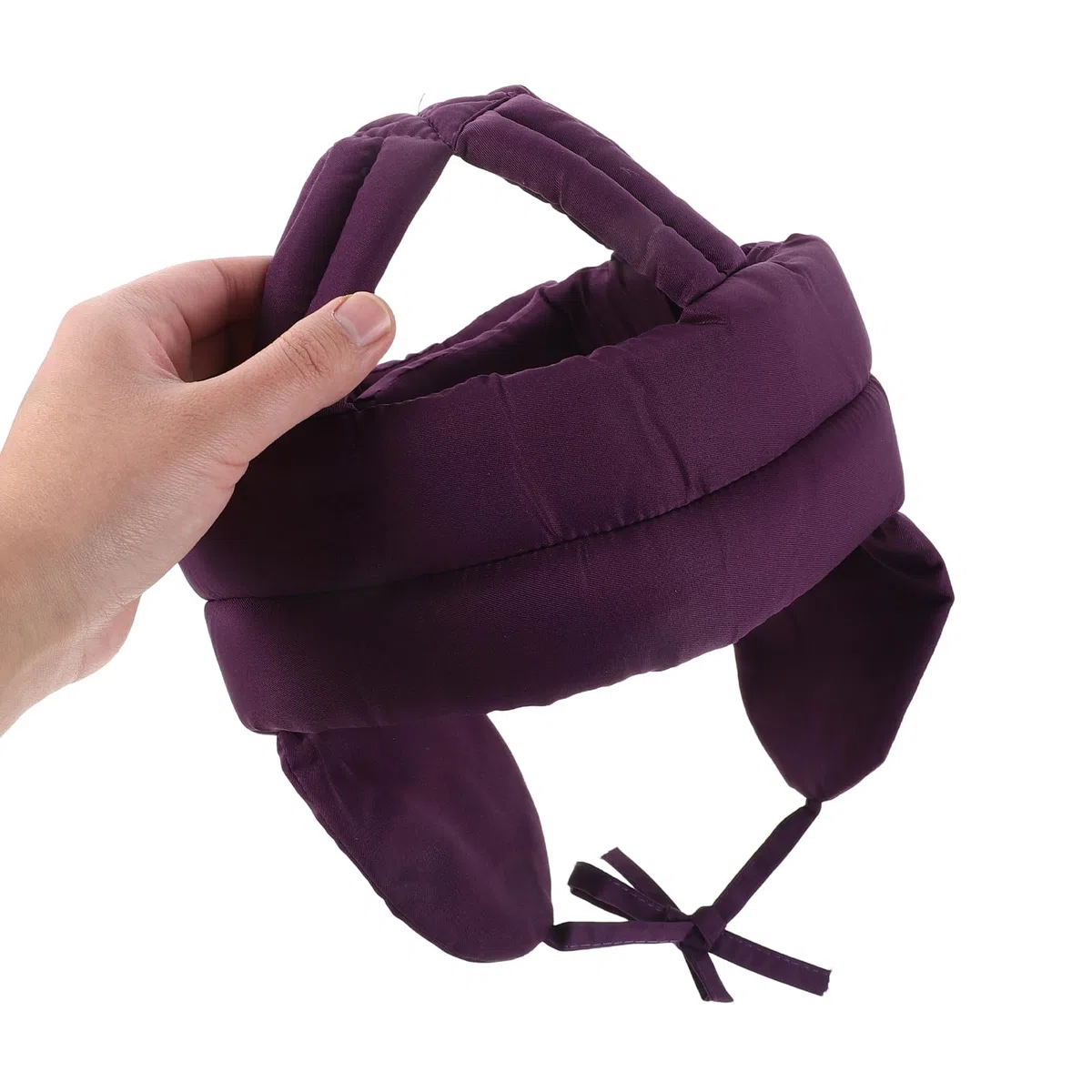 Beavorty Casco Protector Grueso para Adultos Mayores, Gorra Antigolpes Orejeras de Algodón y Cierre Ajustable, Diseñado para Protección en Caminatas y Uso Diario