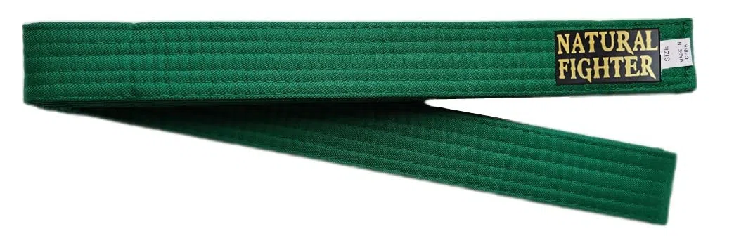 mmasport Cinturón Karate Judo Aikido Taekwondo Belt para artes marciales de algodón básico (verde, 280.00)