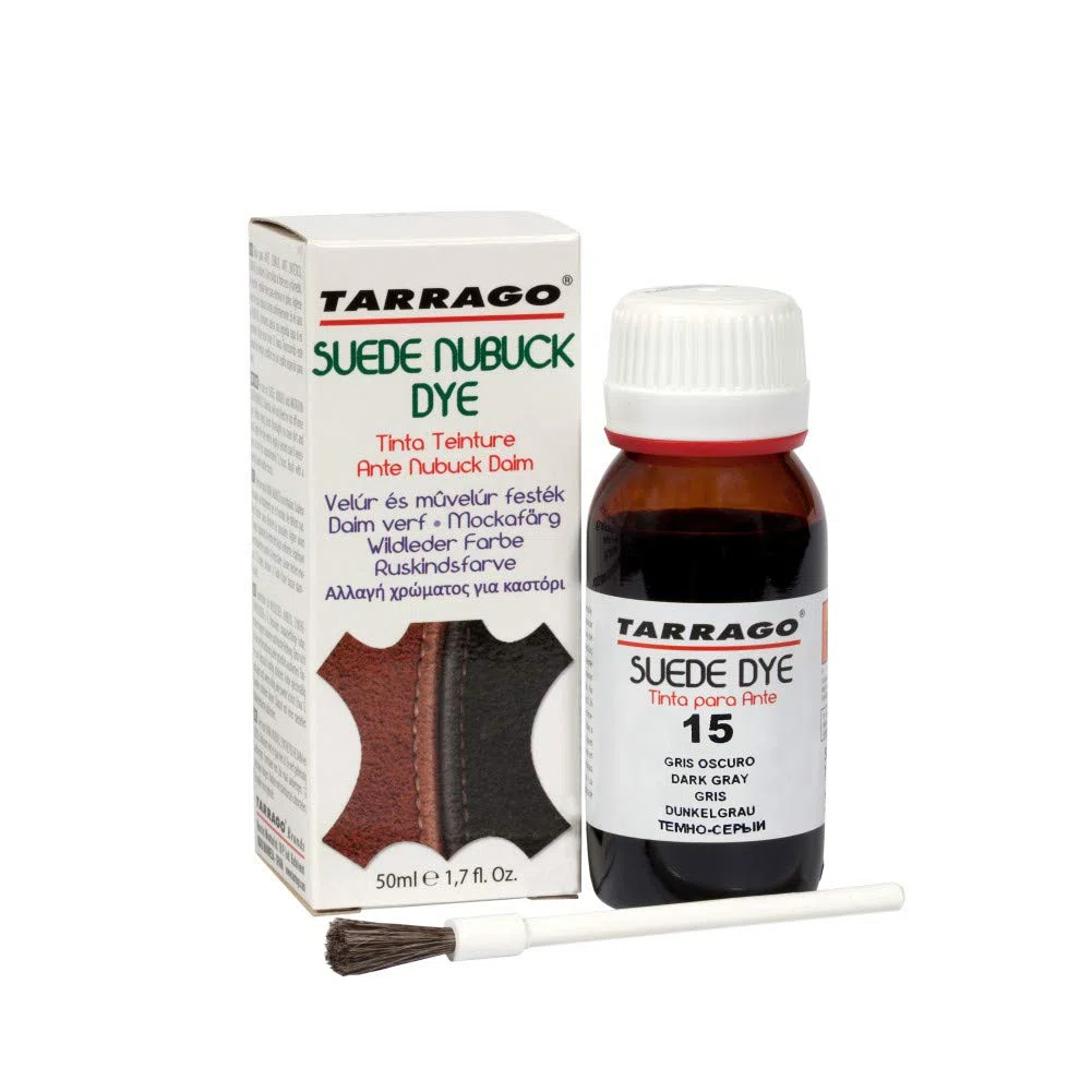 Tarrago | Suede Nubuck Dye 50 ml | Tinte Para Zapatos, Calzado, Bolsos y Accesorios | Apto Para Ante Natural y Sintético, Nobuck y Similares