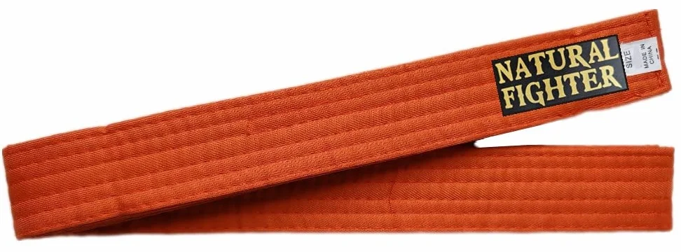 mmasport Cinturón Karate Judo Aikido Taekwondo Belt para artes marciales de algodón básico (naranja, 240)