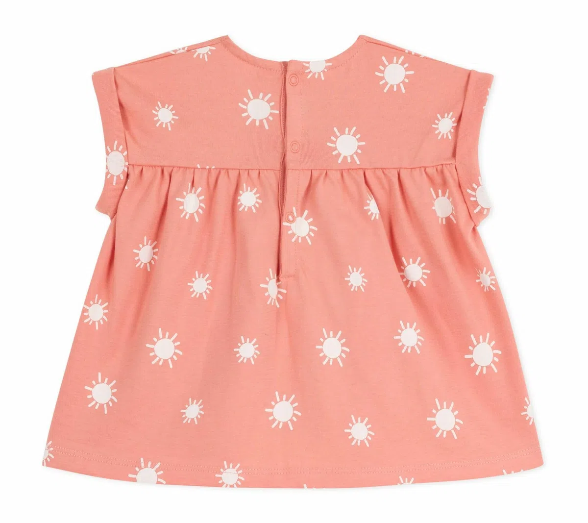 Petit Bateau Blusa de Manga Corta para Bebés