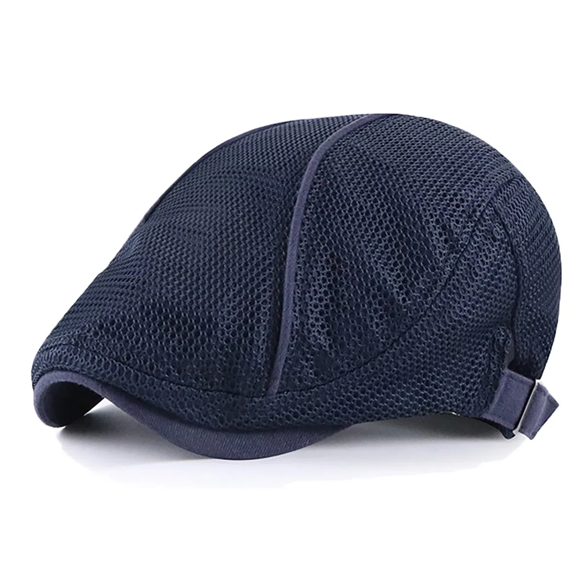YAMEE Boinas Hombre Casual Transpirables de Malla,Gorra Planas Mujer Verano Anti-UV al Aire Libre,Irlandesa Beret Cap,Gorras Trucker,Sombrero de Sol Hombre Clásico Ajustable,para Training,Golf,Tenis