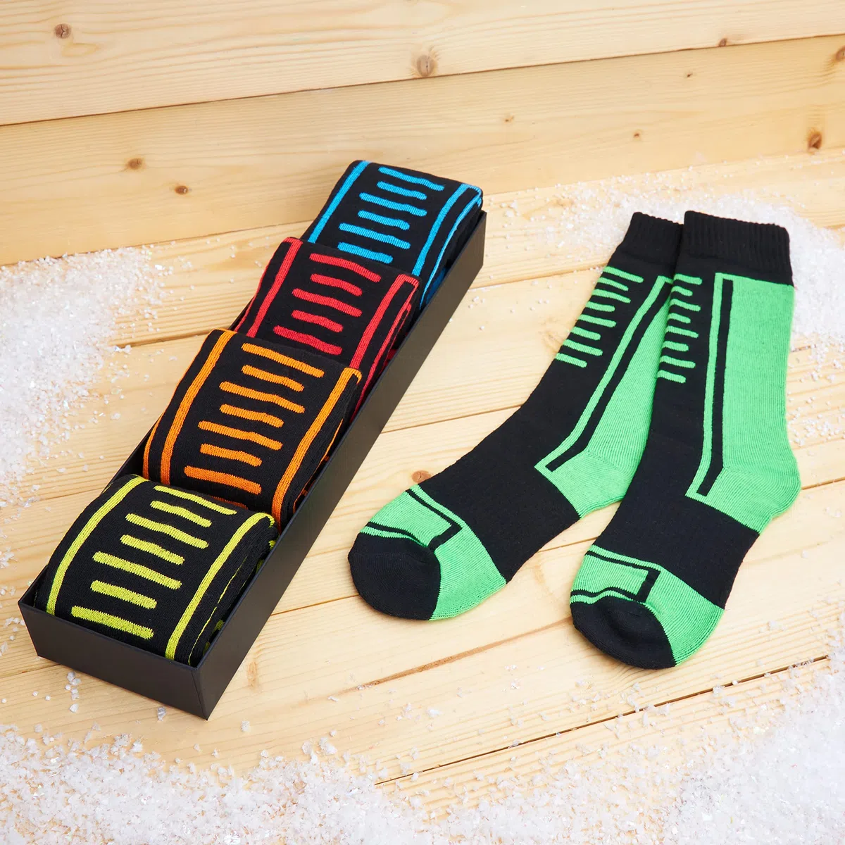 CityComfort Calcetines de Esquí para Niños Multipack 27-31, 31-36
