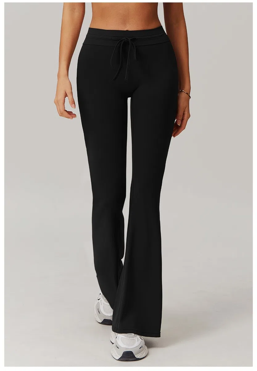 Pantalones de golf para mujer, de cintura alta, elásticos, para viajes, atletismo