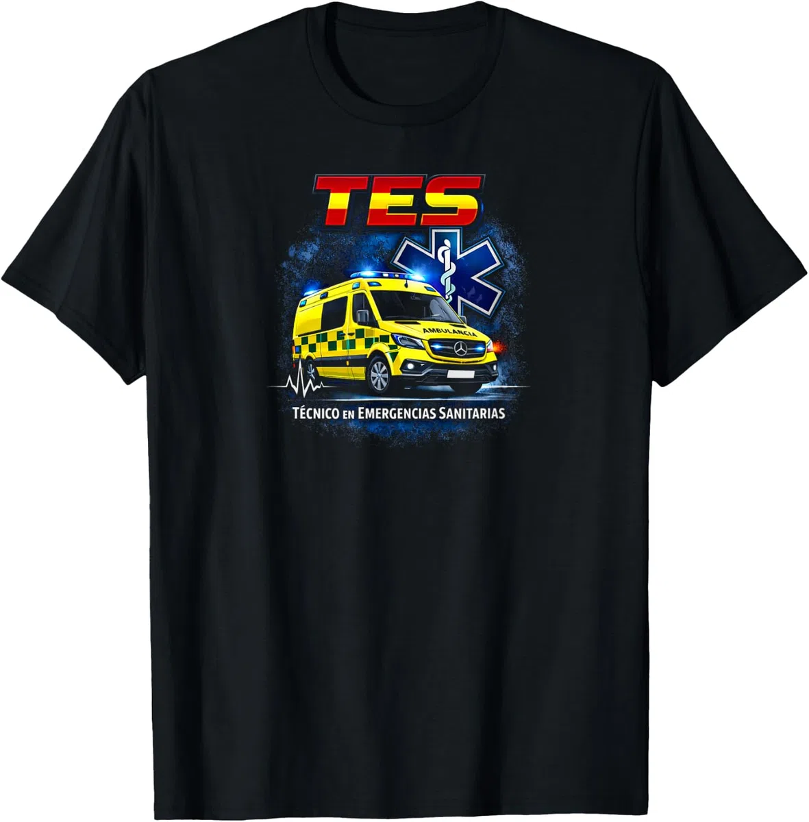 TES Técnico en Emergencias Sanitarias Diseño Emergencias Camiseta