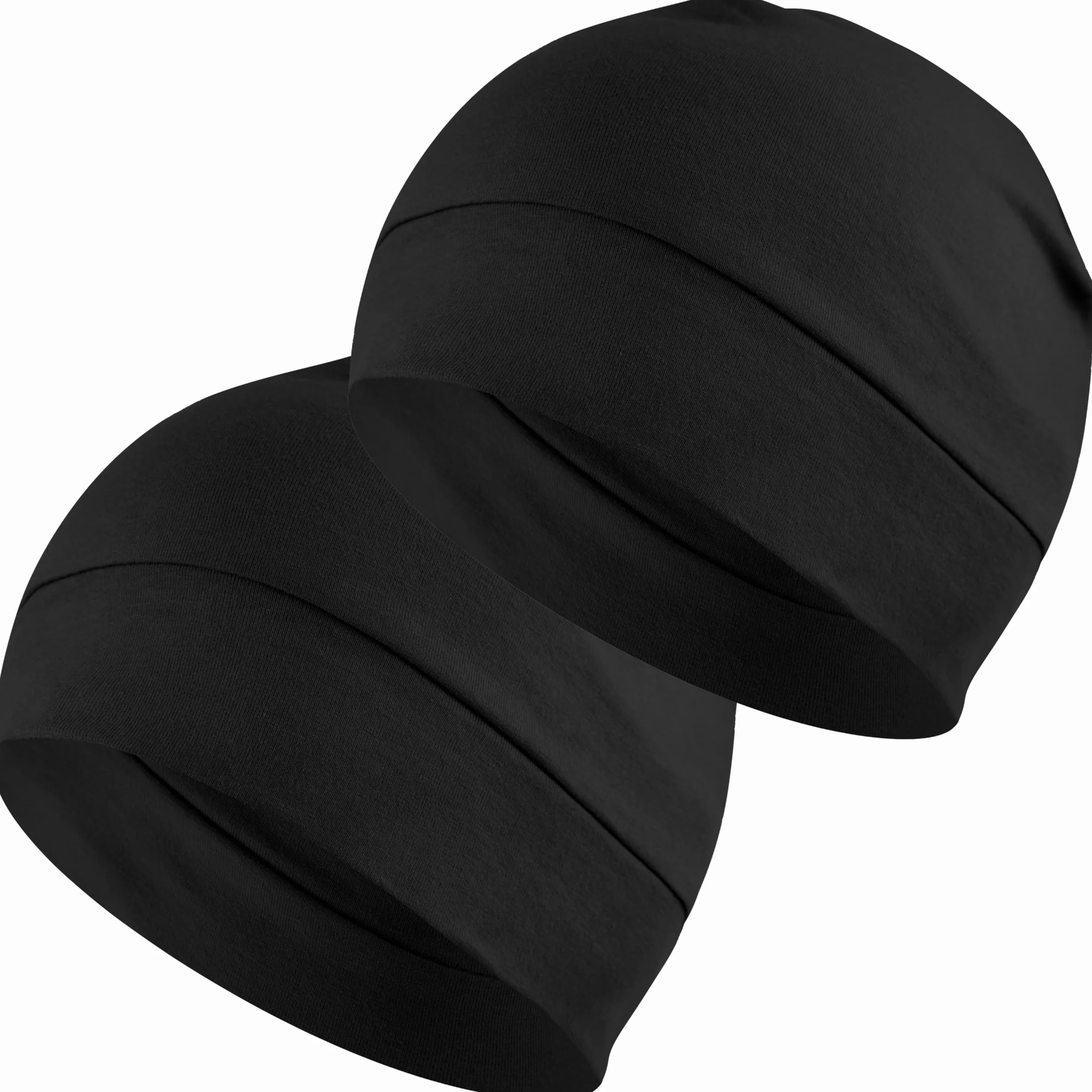 EINSKEY Gorros de Algodon Hombre Mujer, Multifuncional Transpirable Skull Cap para Running, Ciclismo, Dormir, Quimioterapia Oncologico