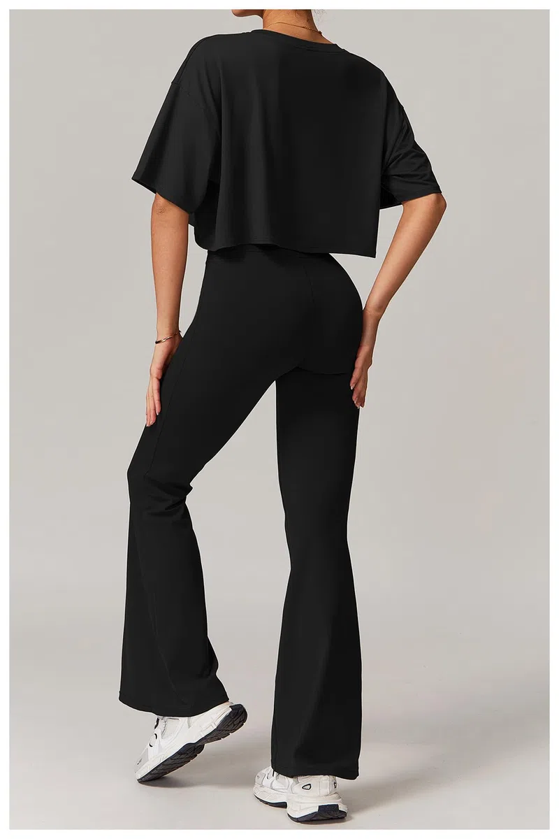Pantalones de golf para mujer, de cintura alta, elásticos, para viajes, atletismo