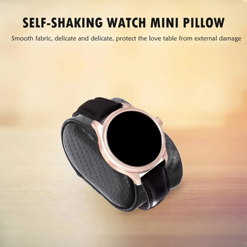 Hemobllo Cojines Exhibición Relojes 3 Piezas 6,8x4,5x3 cm Cuero PU Fibra Carbono – Repuesto Almohadillas para Caja Joyería, Protegen Pulseras & Smartwatches sin Deformar, para Coleccionistas y Tiendas