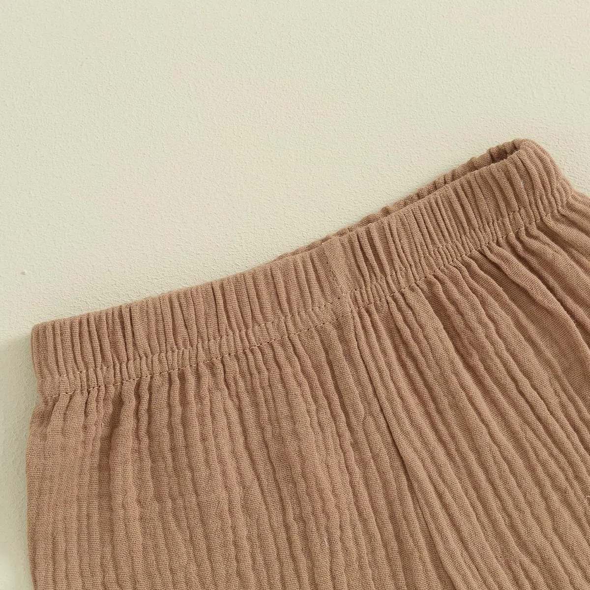 Pantalones para bebé, niña, niño, 3 piezas, color sólido, cintura elástica, pantalones casuales para primavera, otoño, casuales, suaves, pantalones deportivos unisex para el verano