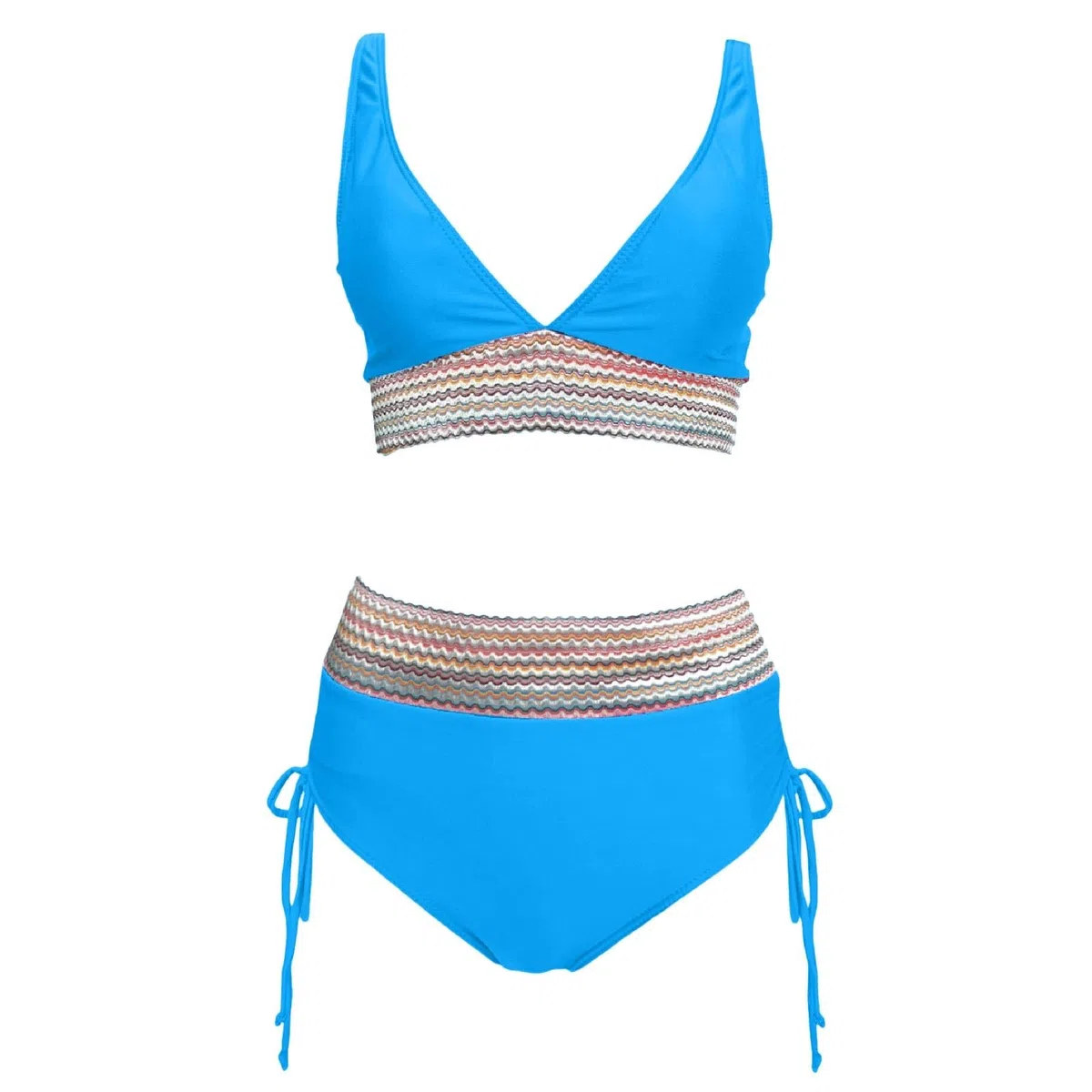 2025 Bikinis Mujer Push Up Baratos Halter Bikini Traje de Baño Dos Piezas Sujetador y Braguitas Cintura Alta Basic Tankinis BañAdores Beachwear Brasileños Biqunis Elegante