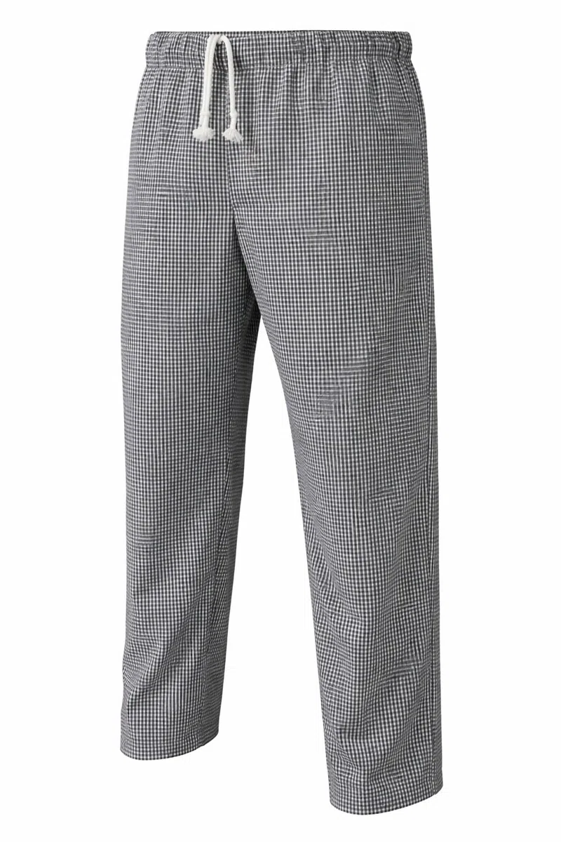 Victory Pantalon Cocinero Cocinera Vichy Algodon Profesional Hosteleria Cordon Elastico Cinturilla Pinzas Comodo Trabajo Cocina Restaurante Bar Panaderia Pasteleria Serie 851-14