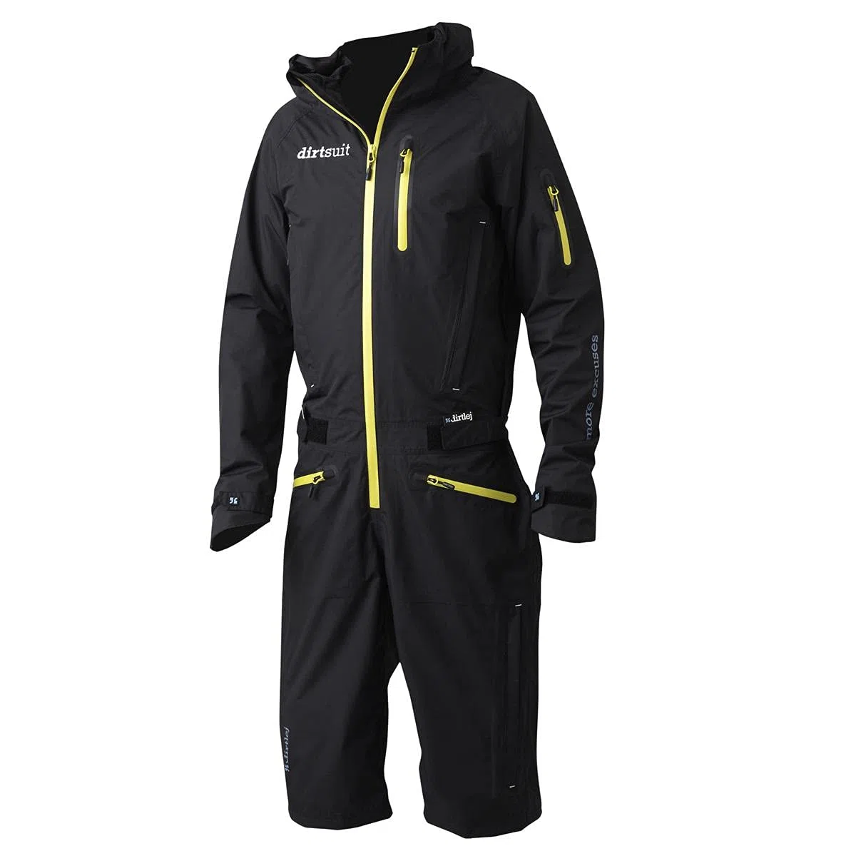 Onesie Dirtsuit Pro negro/amarillo