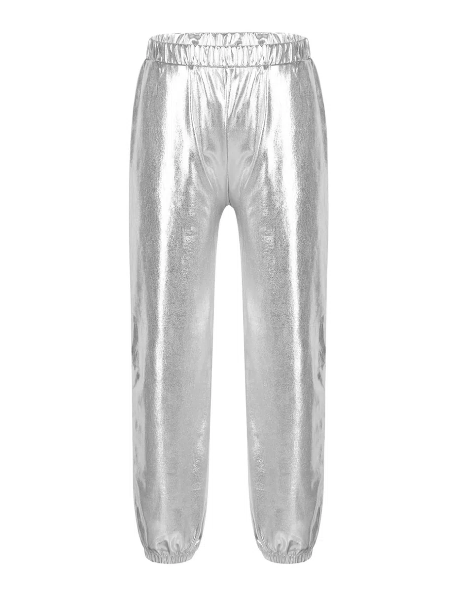 Brillante Pantalones Deportivos para Niña Loose Fit Joggers Danza Gimnasia