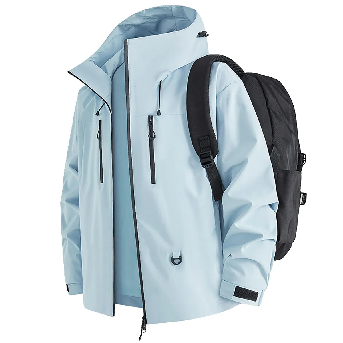 MJGkhiy Chaqueta impermeable mujer cortavientos chaquetas impermeables ligera chaqueta cortavientos lluvia con capucha deportiva senderismo Trench impermeable talla grande chaleco running Softshell